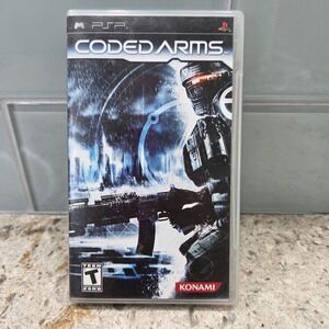 Coded Arms PSP Universal Media Disc Game Konami Teen‎